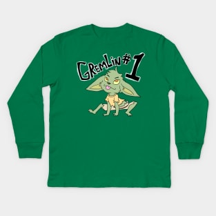 Gremlin #1 Kids Long Sleeve T-Shirt